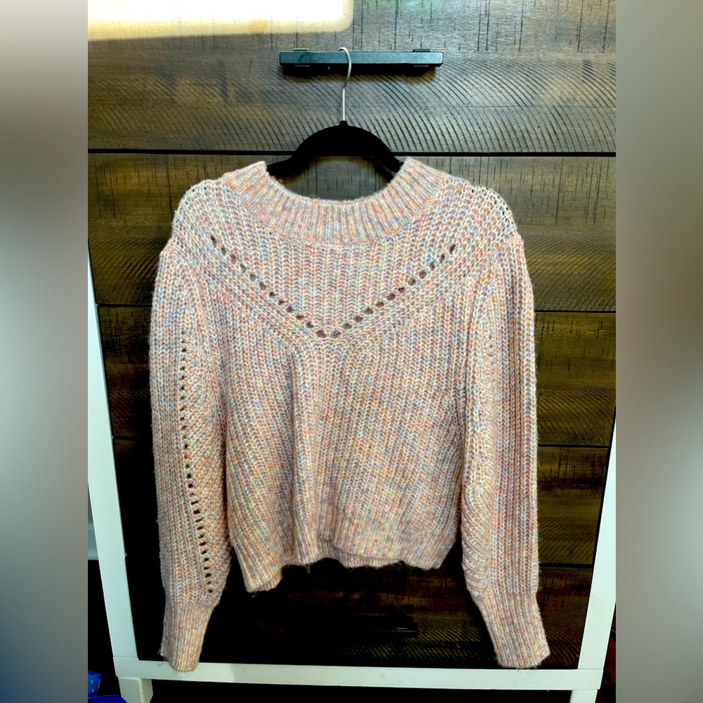 Long sleeve multicolor sweater